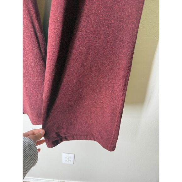 Old Navy Red High Ruse Flare Leggings Sz XXL Tall Athleisure Casual Comfort - Picture 2 of 9